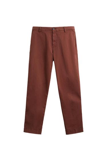 REGULAR FIT CHINO TROUSERS