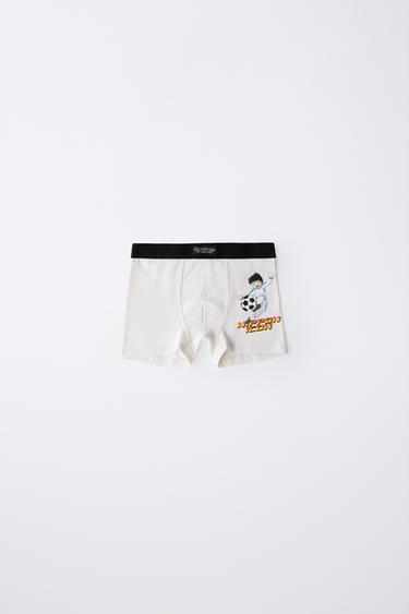 6-14 ANS/ LOT DE DEUX BOXERS OLIVER ET BENJI © CAMPEONES - Gris anthracite de Zara - Image 2