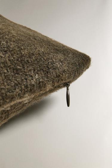 KNIT CUSHION COVER - Khaki by Zara - Image 3