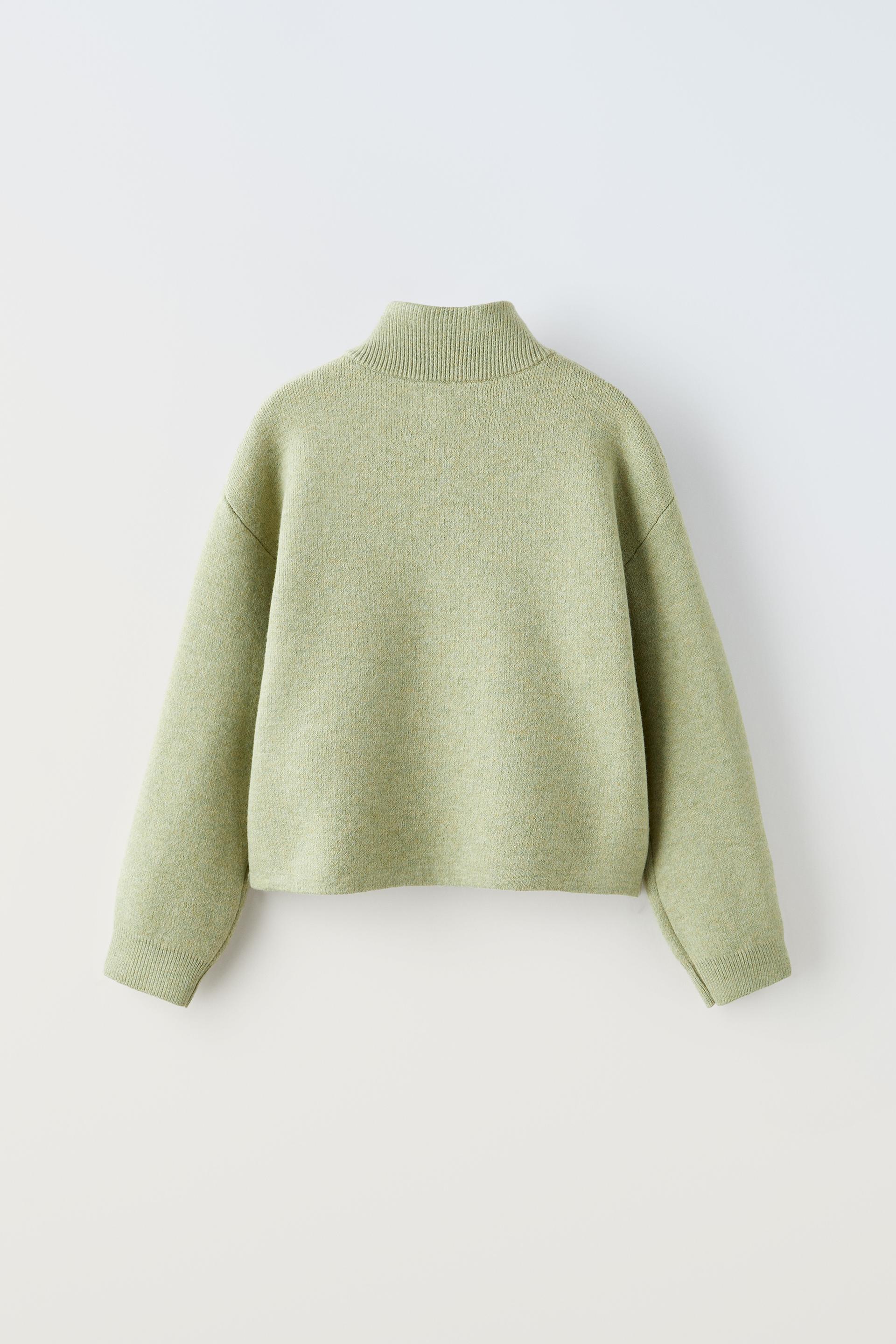 CHENILLE KNIT SWEATER - Lilac