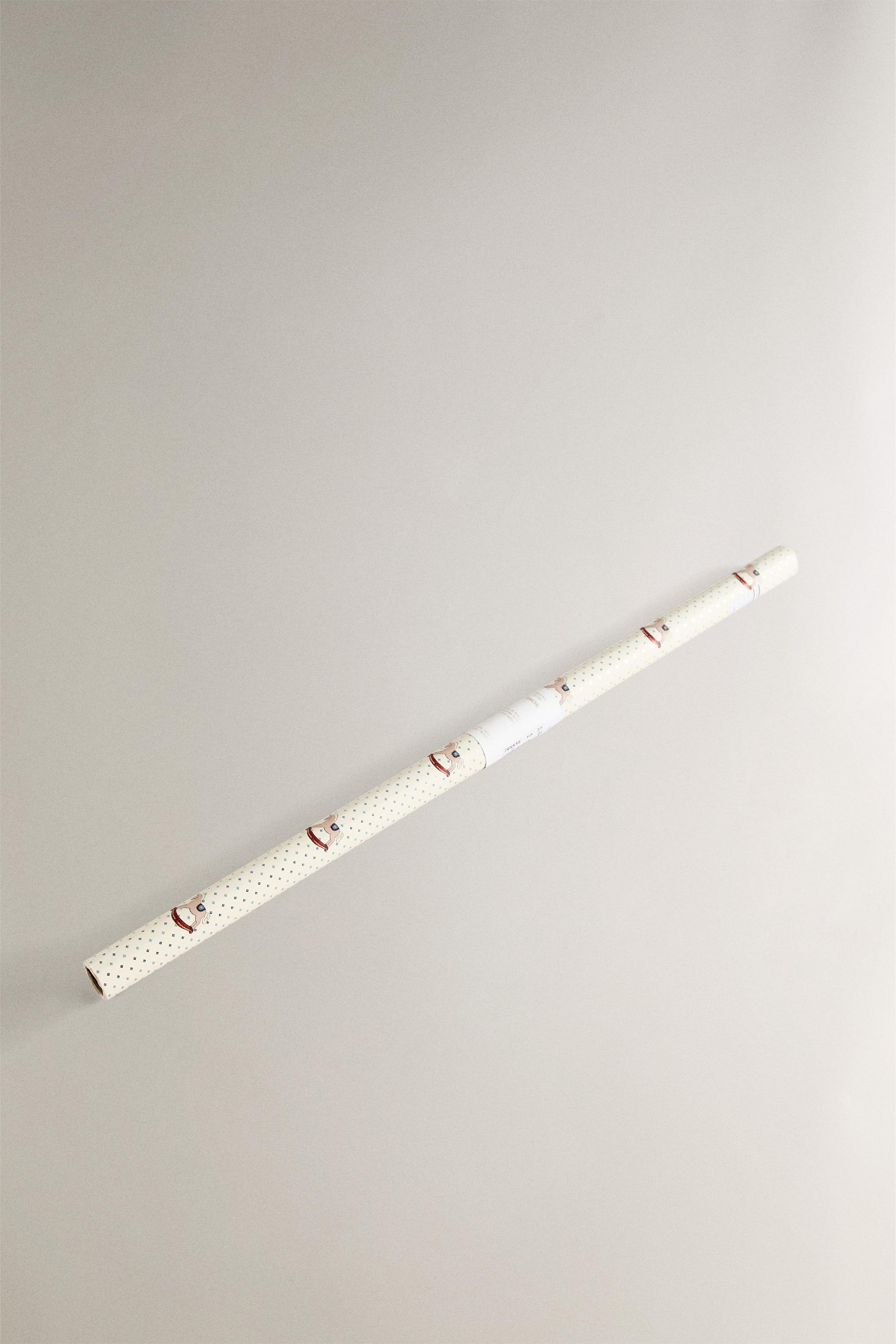 CHRISTMAS WRAPPING PAPER SEAHORSE CHRISTMAS