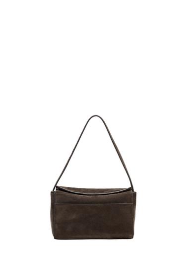 Zara VÄIKE NAHKKOTT - Brown