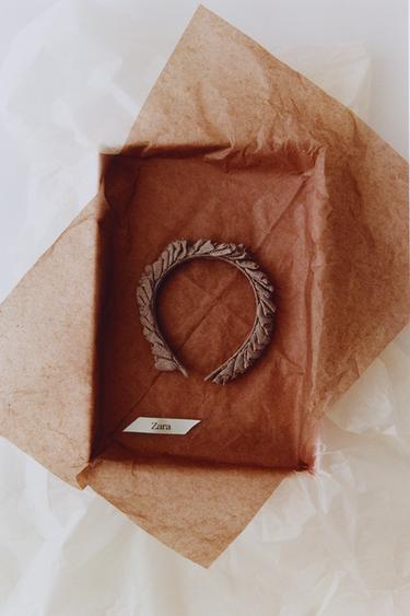 DIADEMA PUNTILLA - Rosa palo de Zara