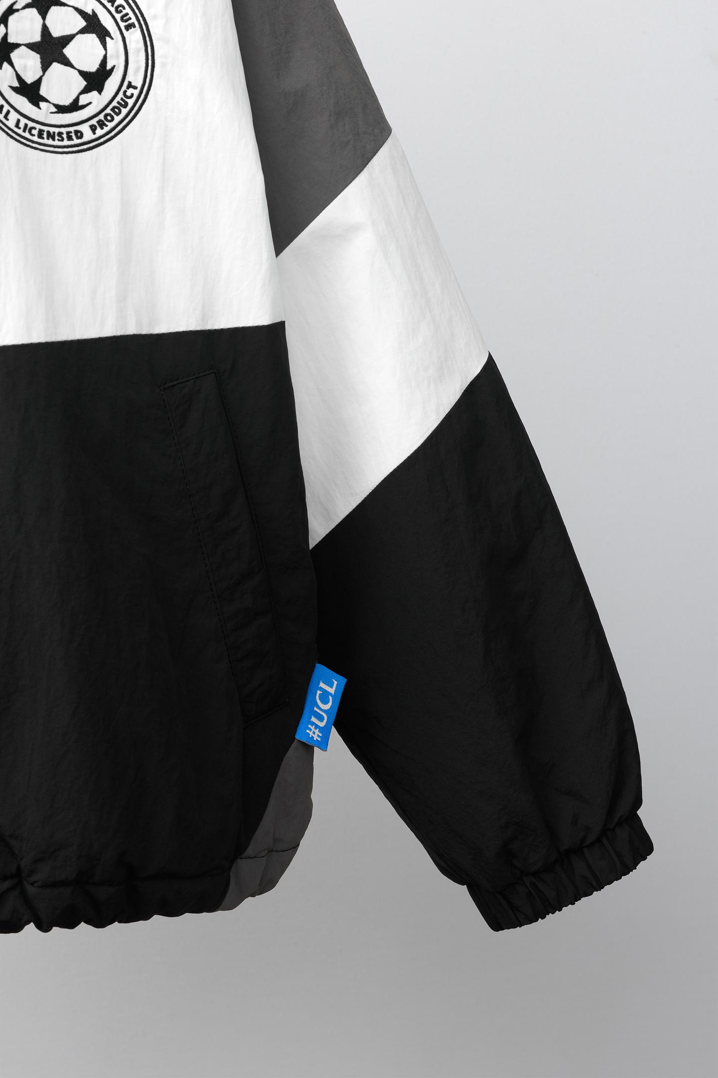 Детская куртка Zara UEFA Champions League ® Colorblock, цвет: Чёрный — фото 7