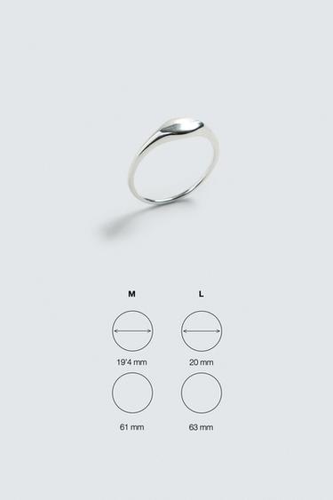 BAGUE CHEVALIÈRE ACIER INOXYDABLE - Argent de Zara - Image 5