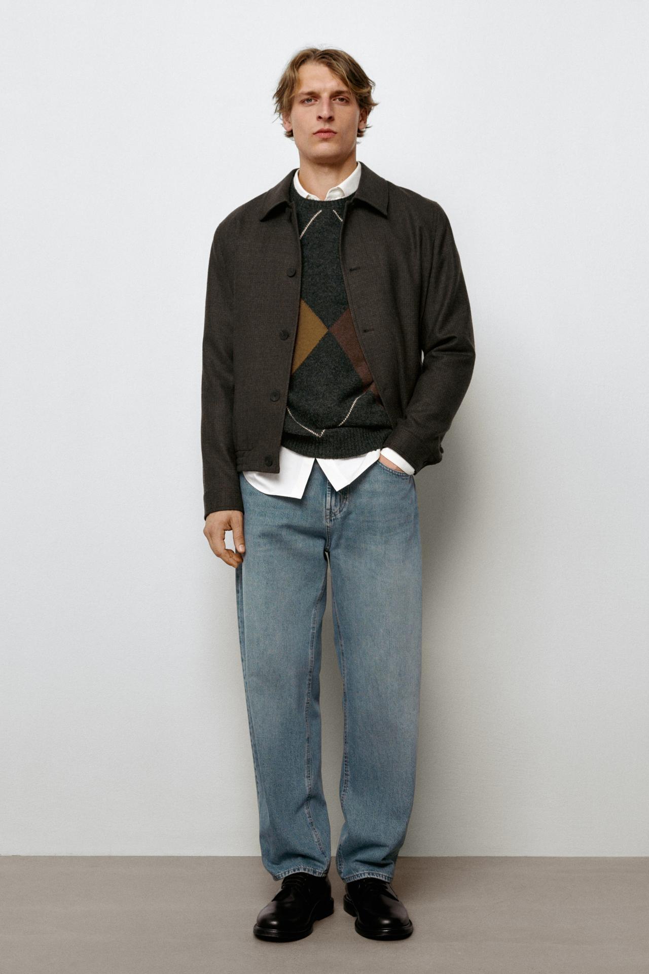 Barrel fit jeans — Indigo