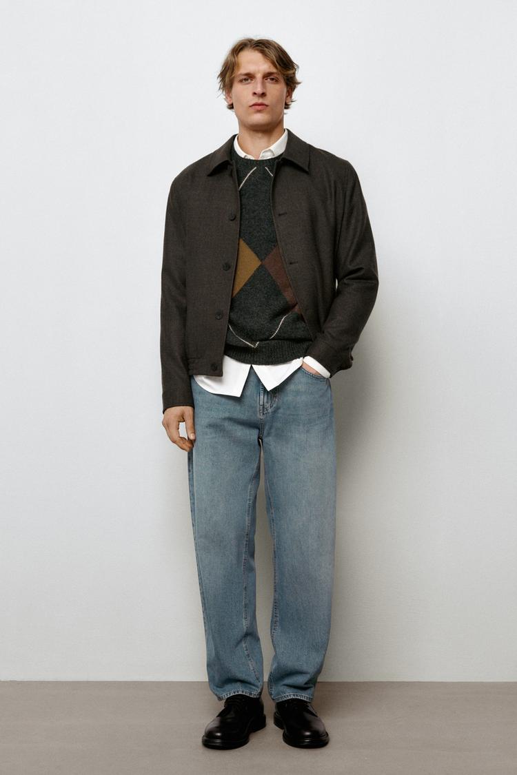 Barrel fit jeans — Indigo
