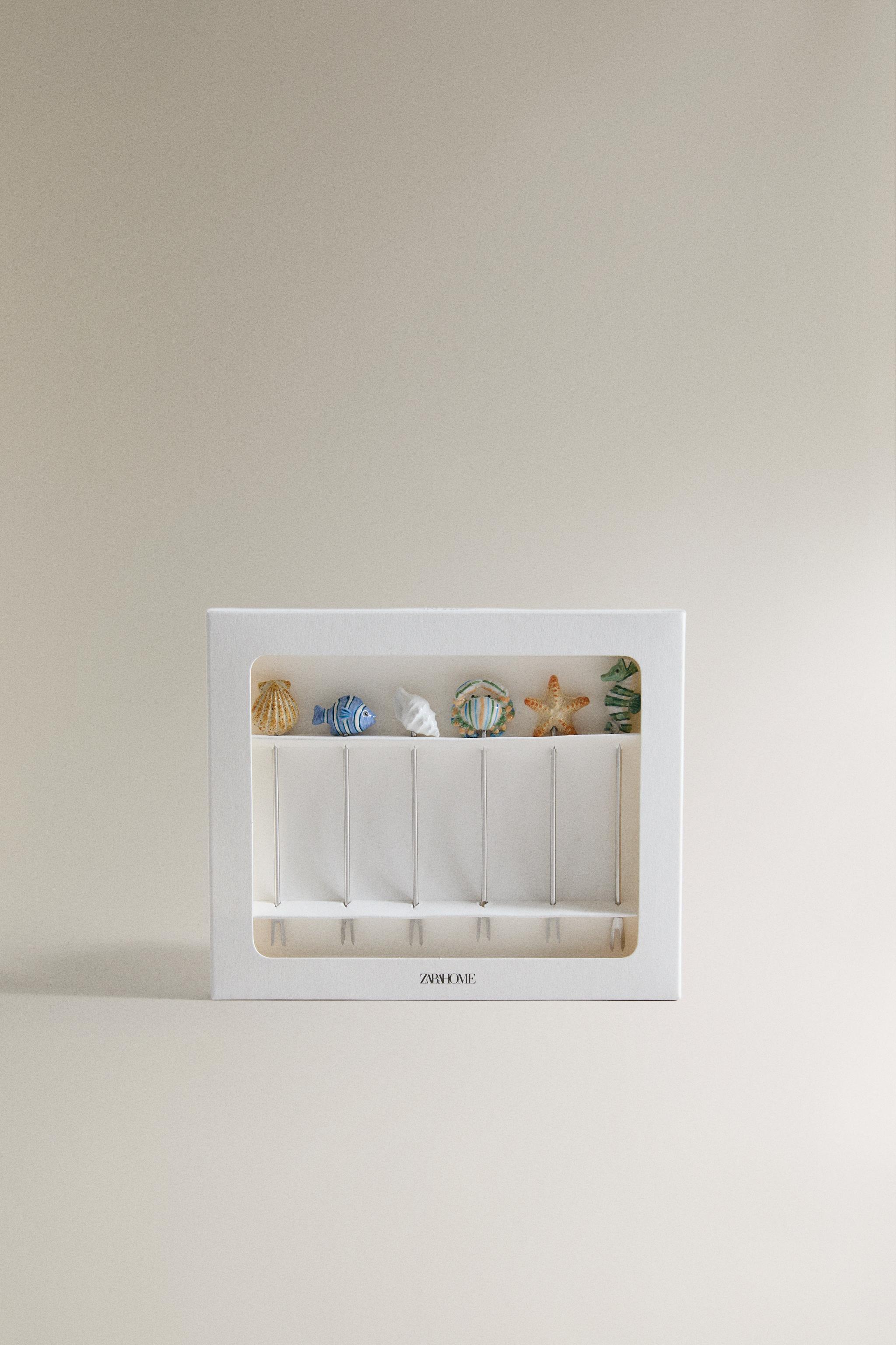 Zara PACK OF NAUTICAL APPETIZER PICKS (PACK OF 6) — фото 4