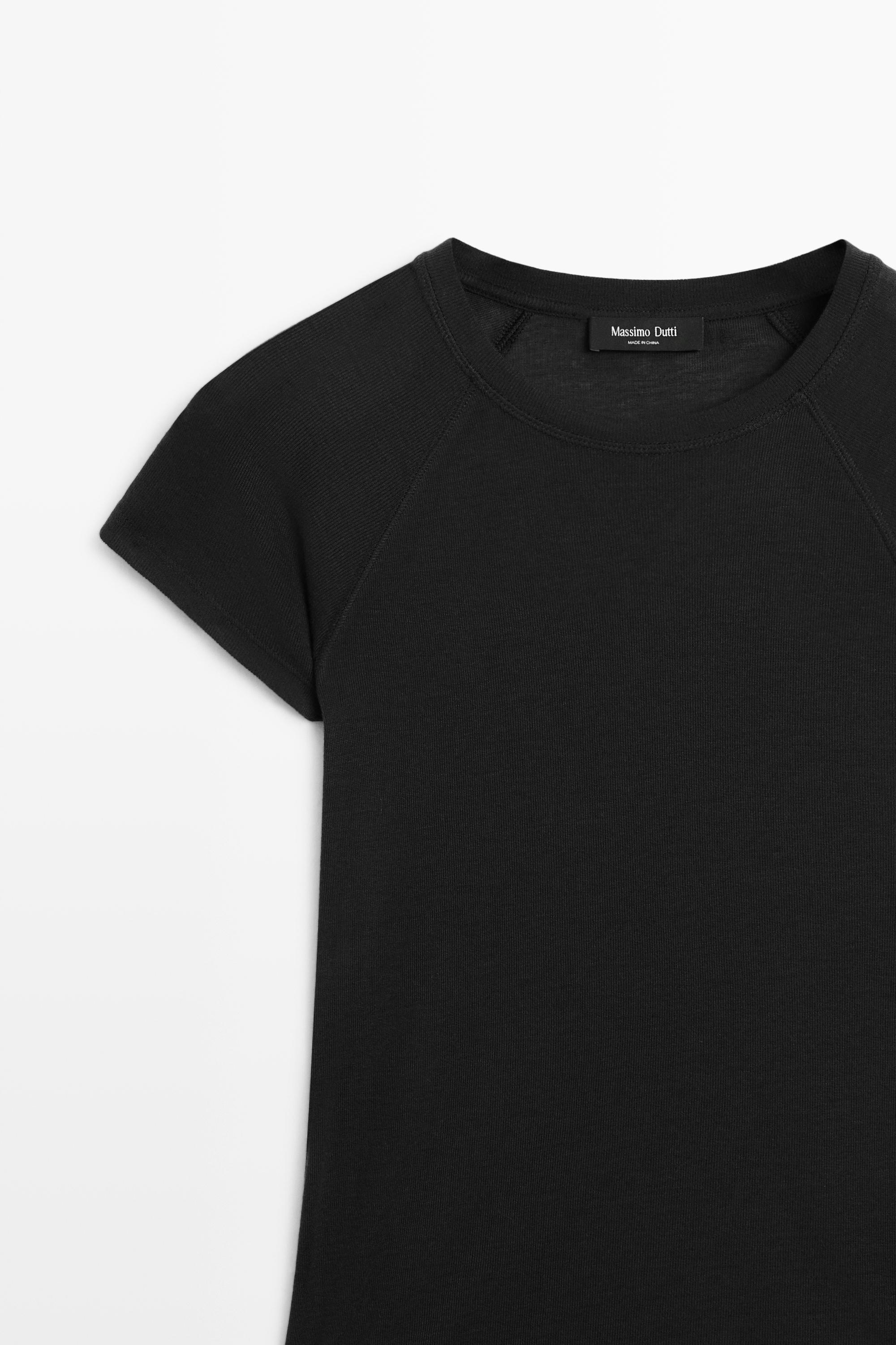 Short sleeve raglan T-shirt