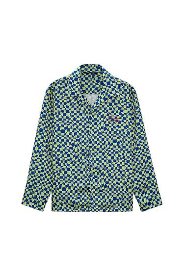 CAMISA ESTAMPADO GEOMÉTRICO @THESPANISHKING_