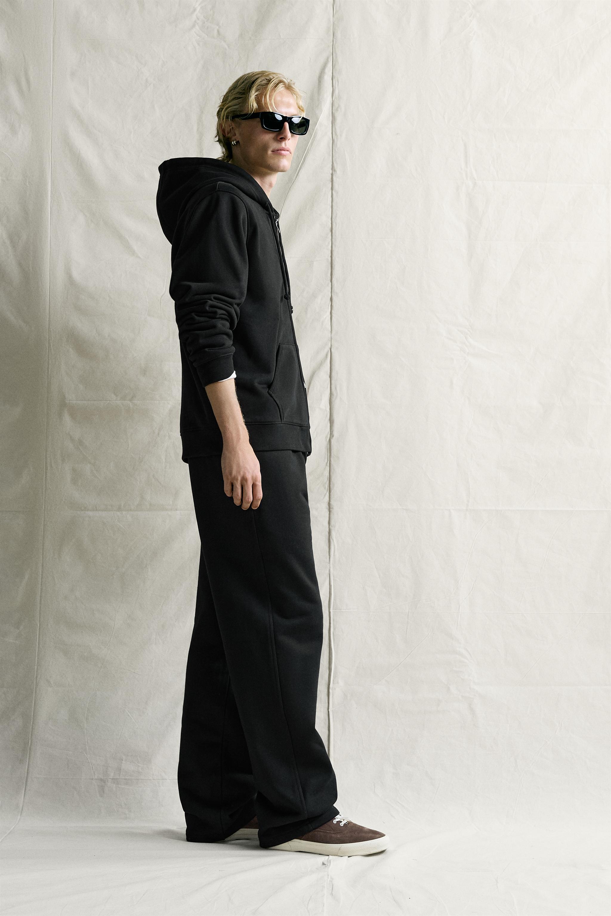 Мужские брюки Zara RELAXED FIT JOGGER PANTS — фото 4