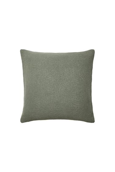 TEXTURED CUSHION COVER - Blue by Zara