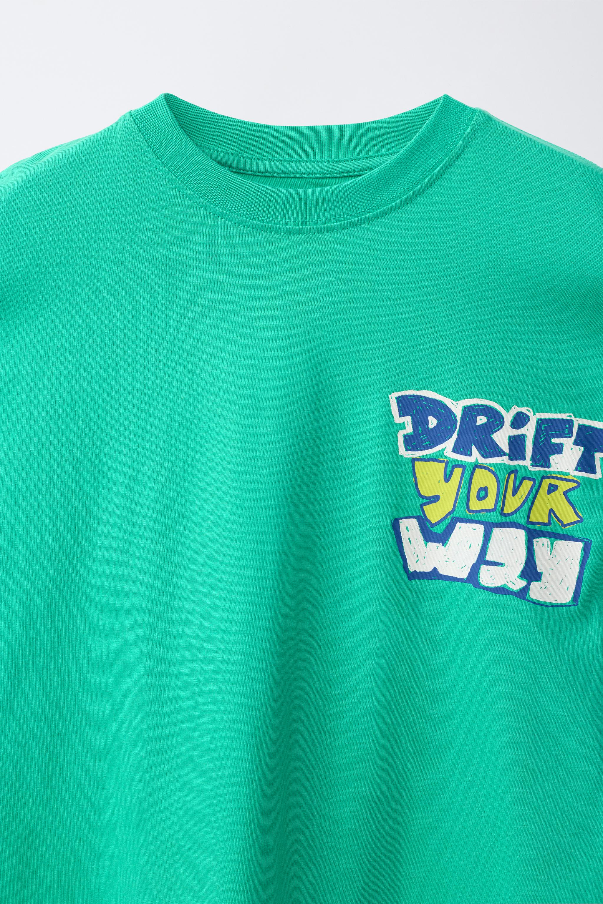 TEXT PRINT T-SHIRT