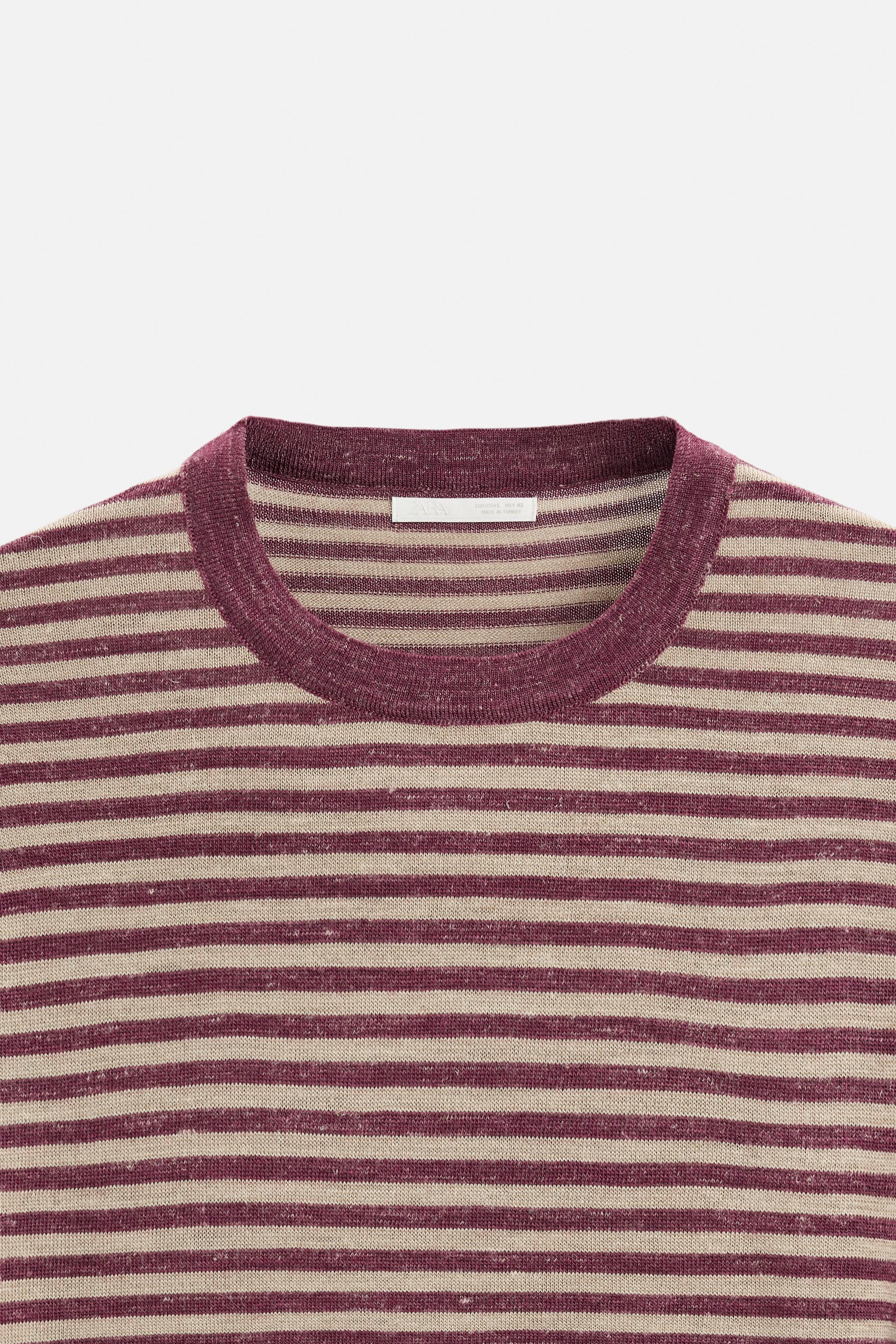 STRIPED JACQUARD SWEATER - striped | ZARA United States
