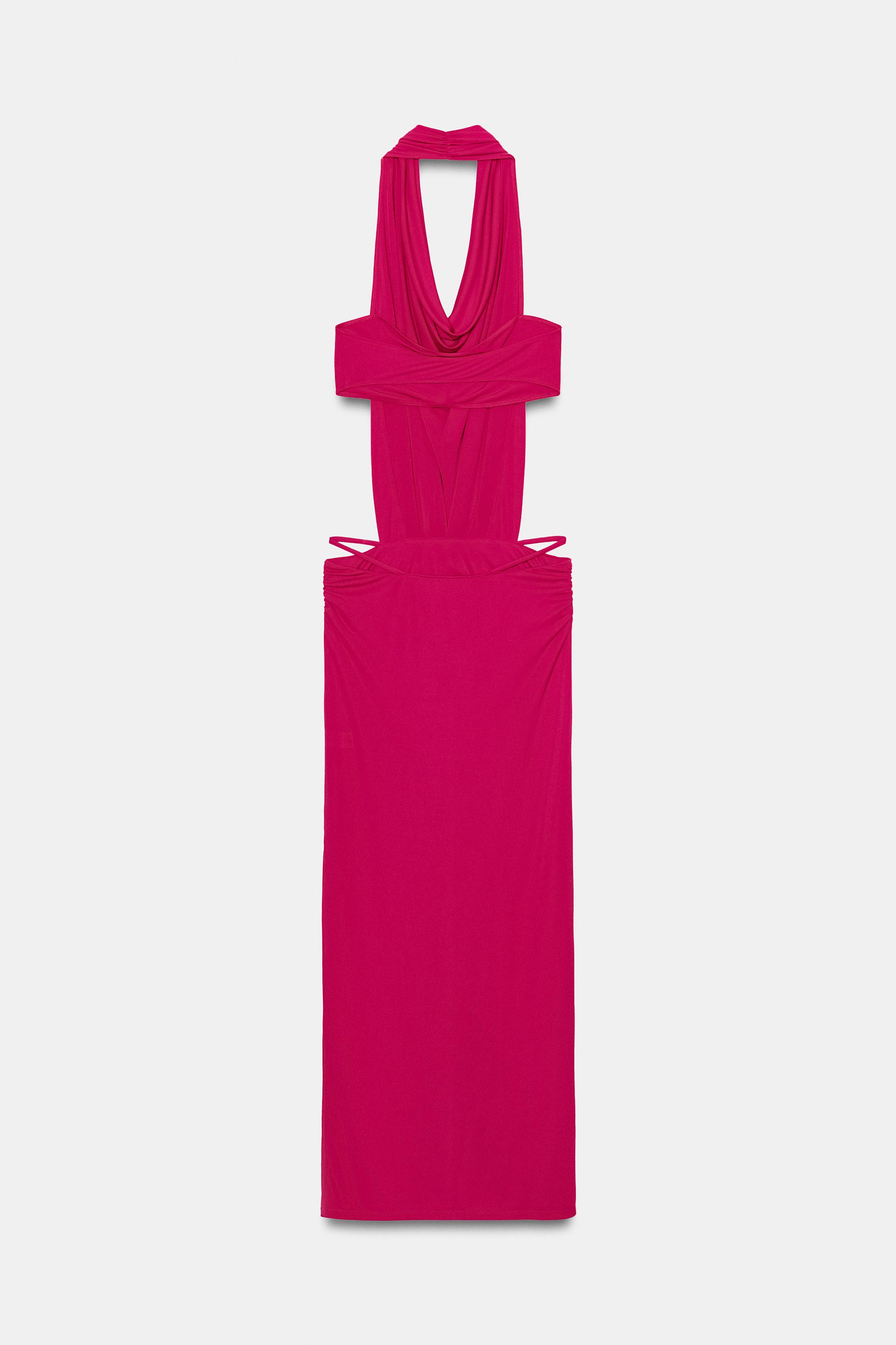 ROBE FLUIDE CUT OUT