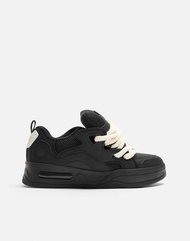 SKATE-SCHUH KORDEL - Schwarz von Zara