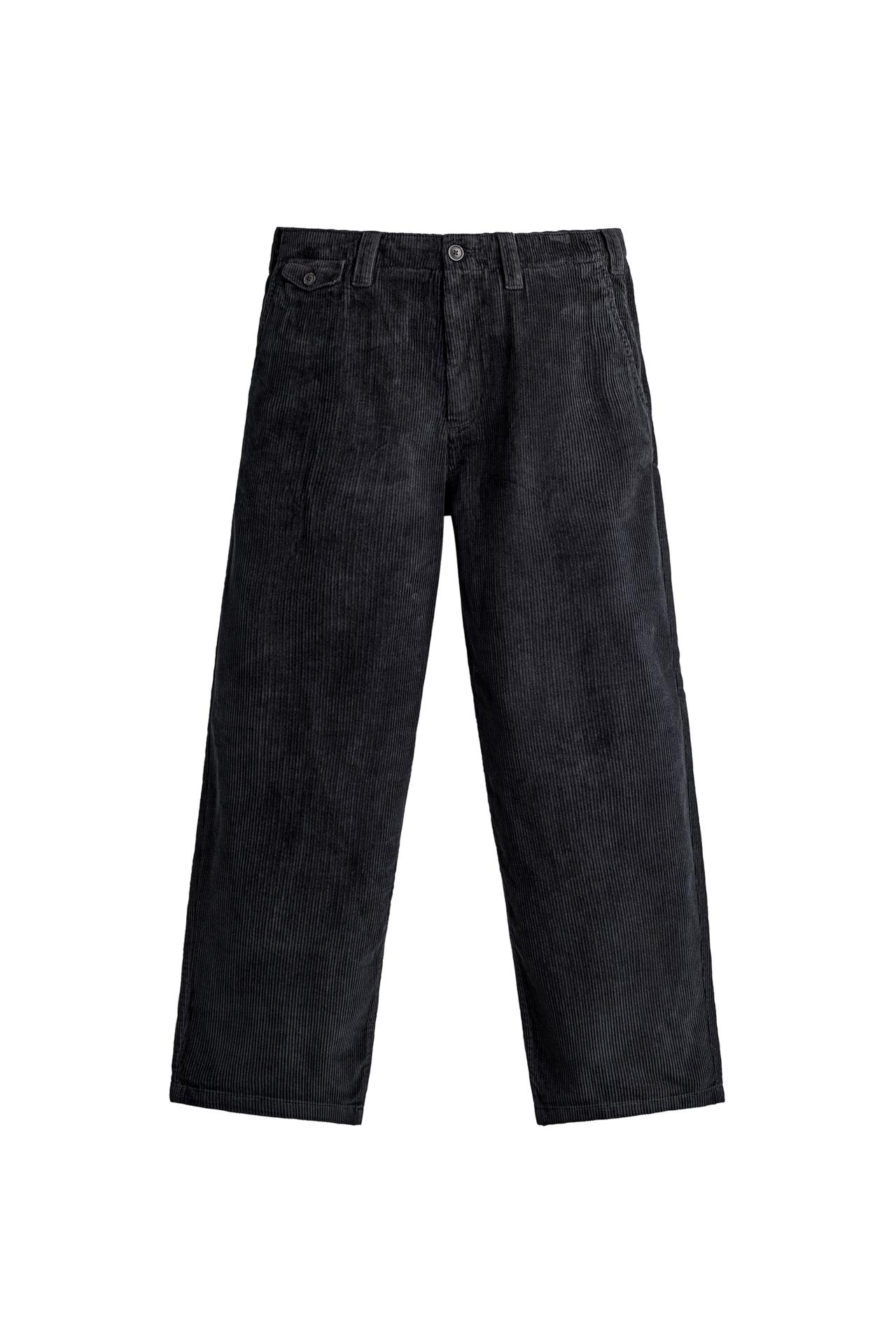 БРЮКИ STRAIGHT FIT ИЗ ВЕЛЬВЕТА
