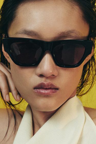 CATEYE SUNGLASSES - Black by Zara