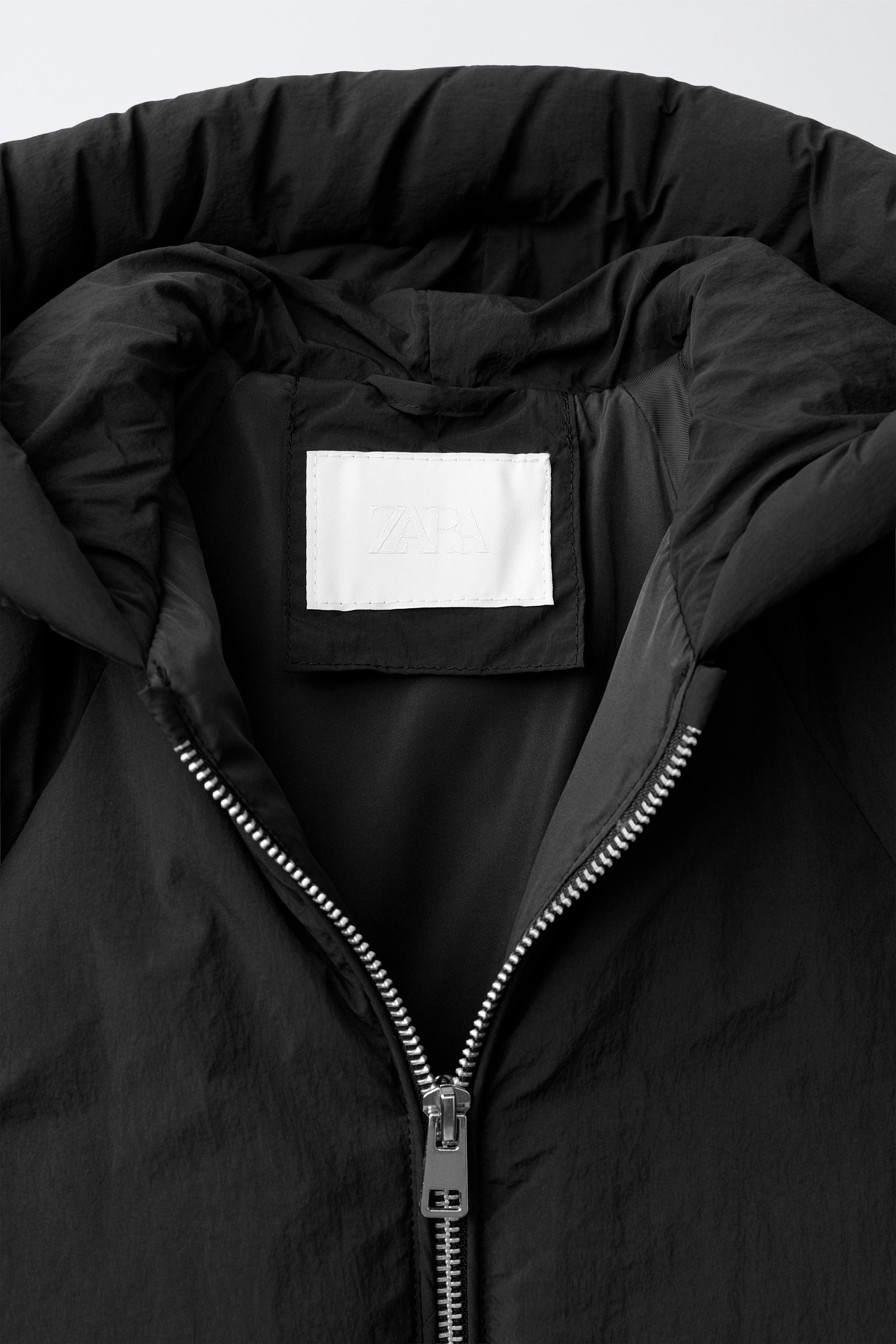 Детские куртки Zara 50/50 FEATHER & DOWN WATER-REPELLENT PUFFER JACKET — фото 7