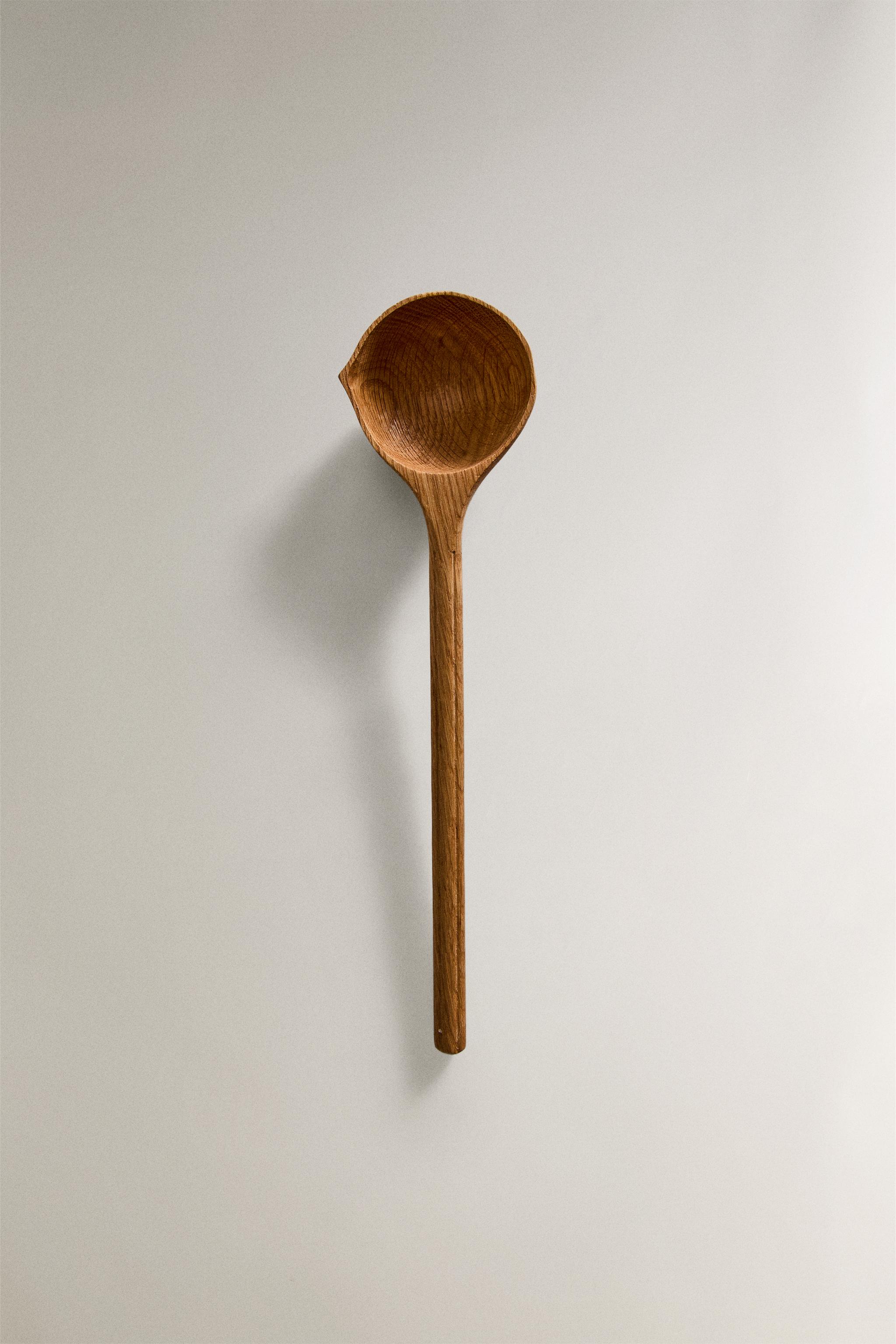 OAK WOOD LADLE - Brown | ZARA United States