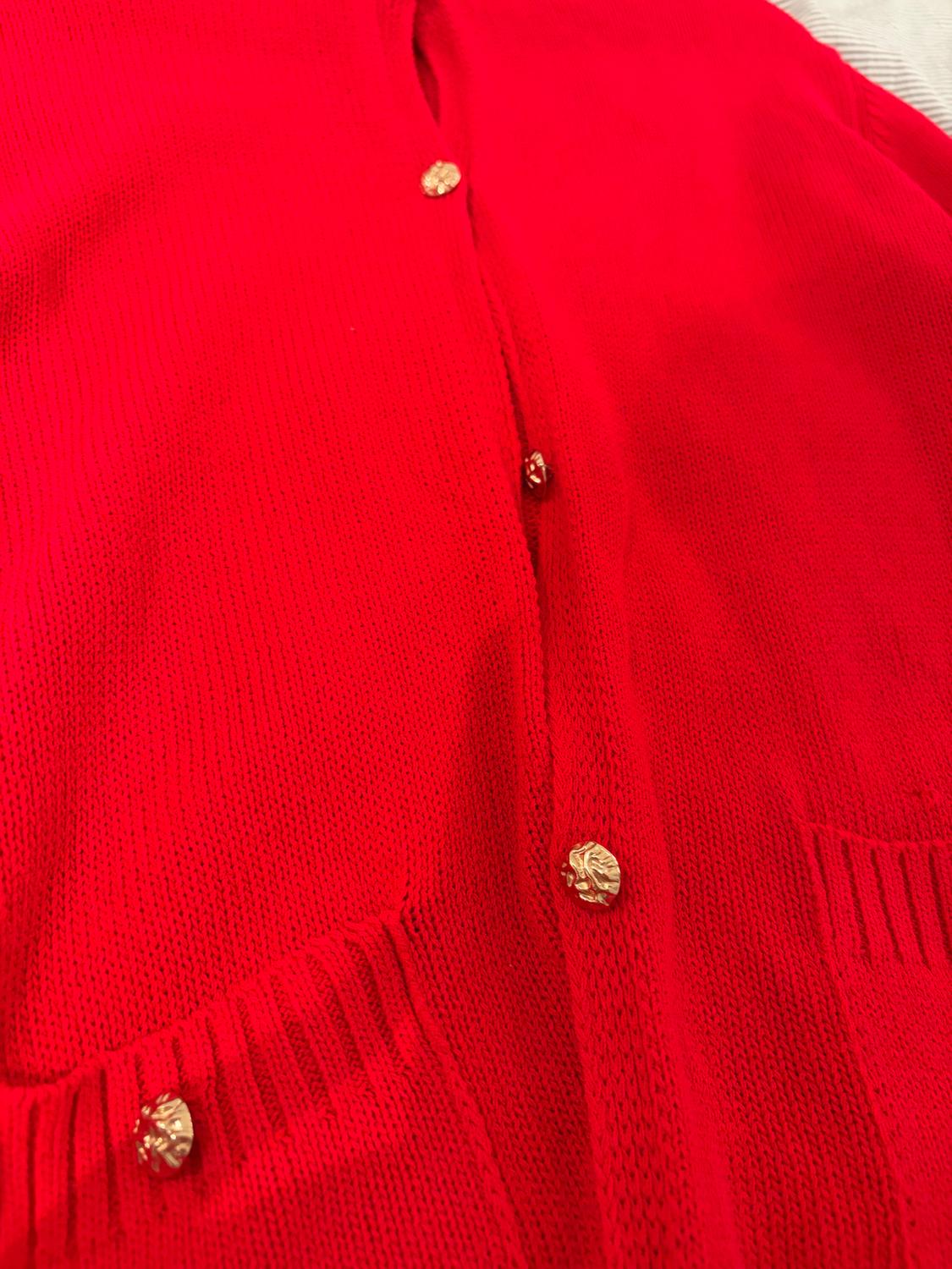 PLAIN KNIT CARDIGAN - Image 2