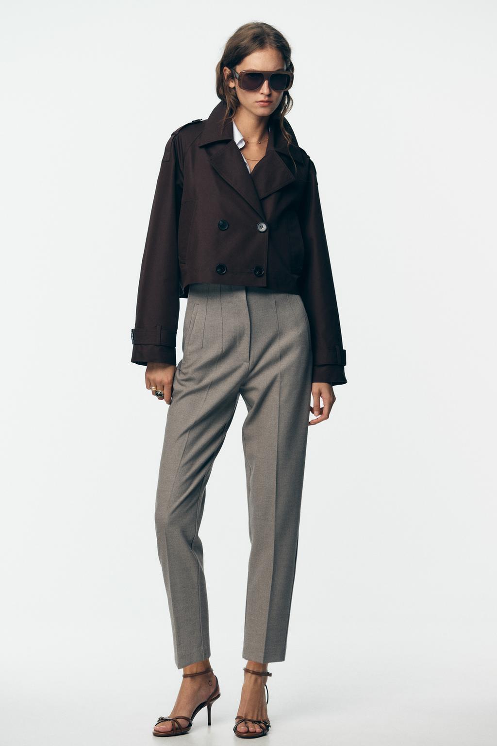 PANTS WITH A HIGH WAIST - image 2
