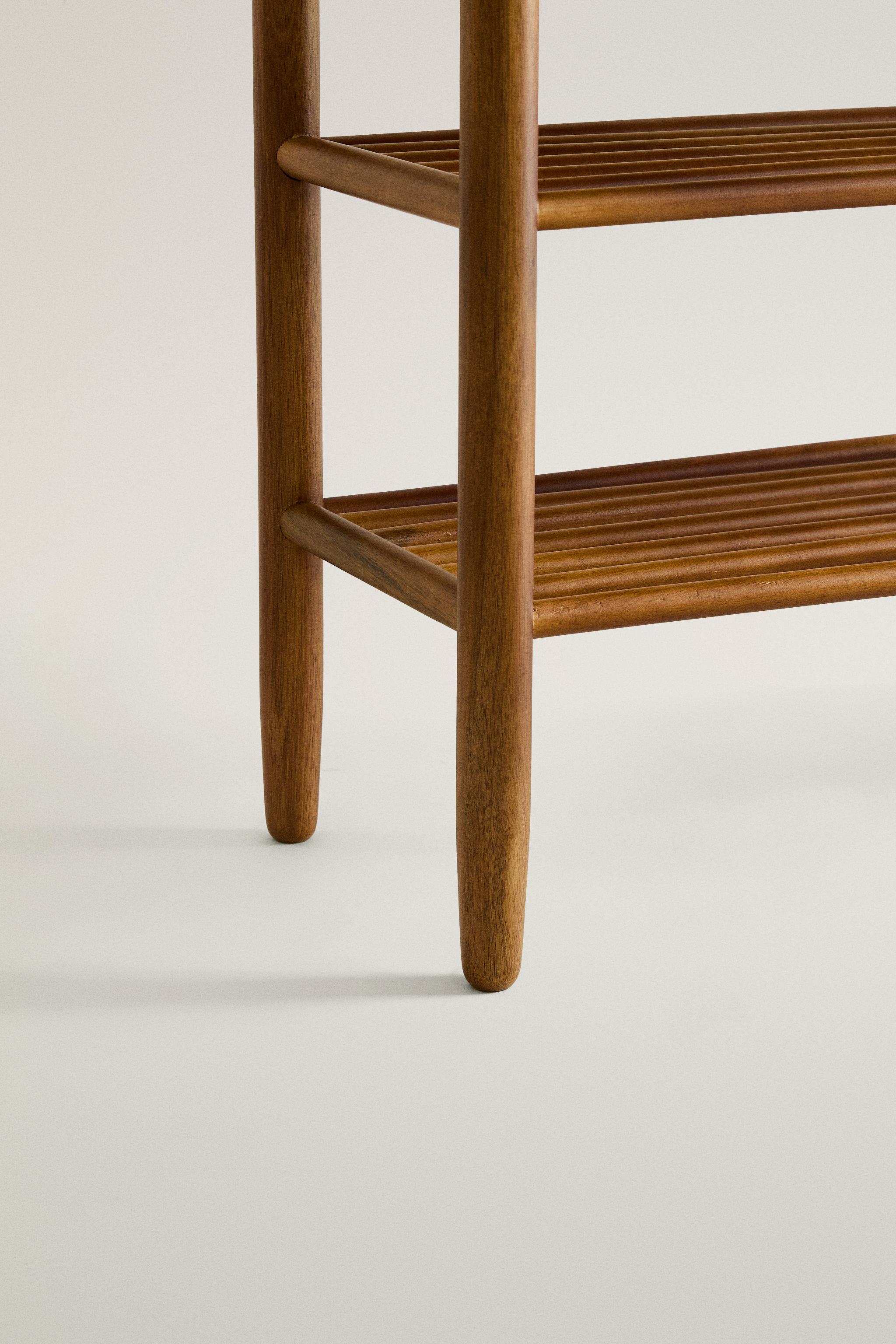 ACACIA SHOE BENCH