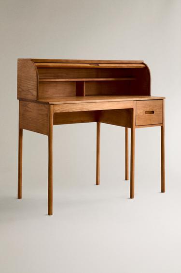BUREAU EN BOIS - Beige clair de Zara - Image 1