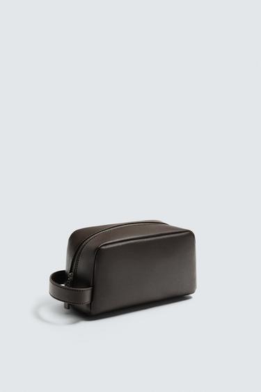 حقيبة أدوات زينة مزخرفة - بني by Zara