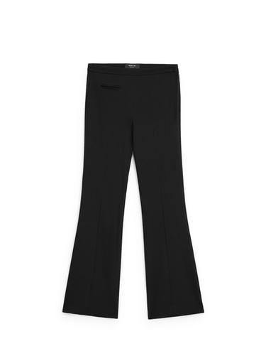 Pantalon flare poche - Noir de Zara