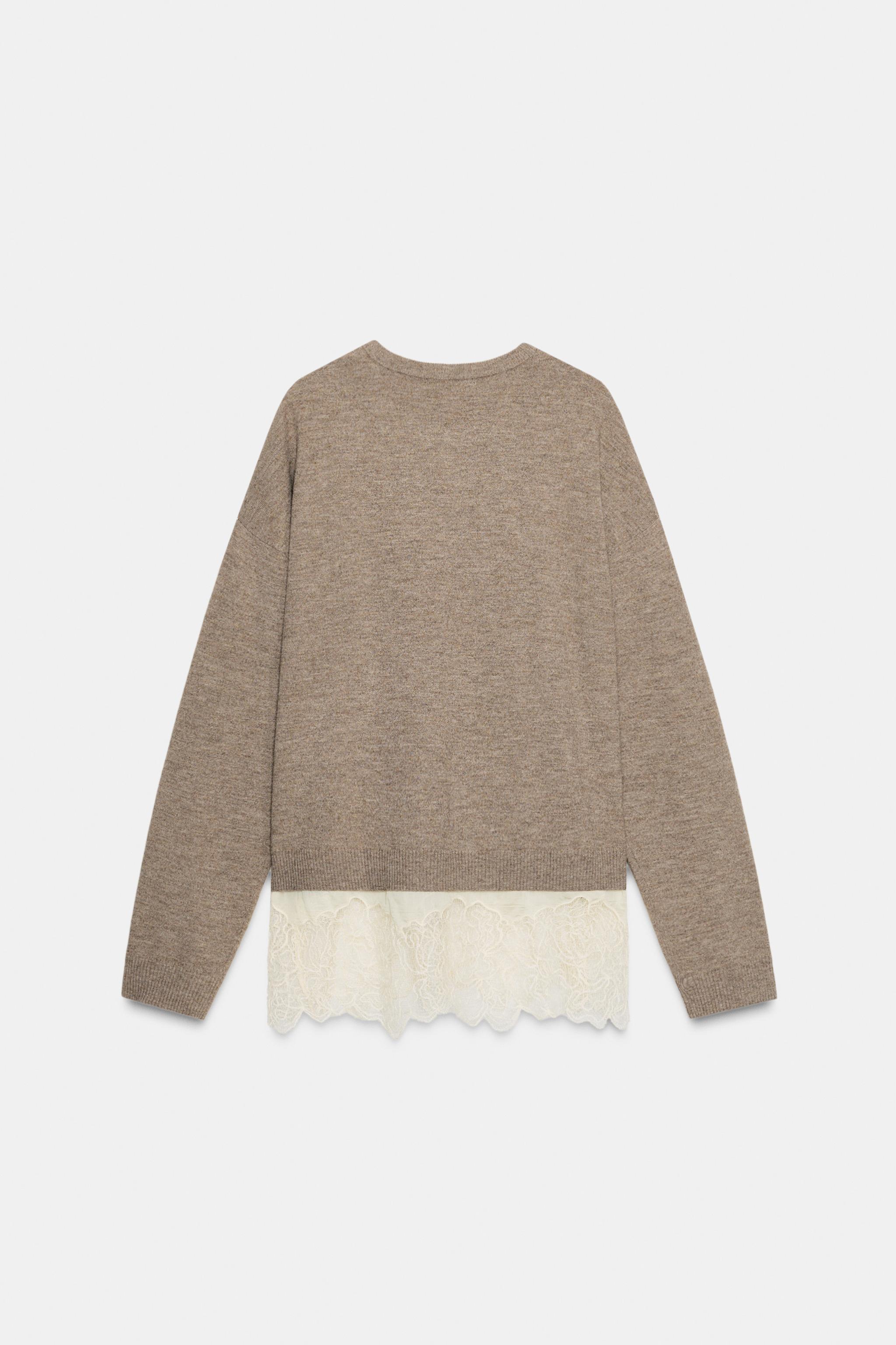 COMBINATION KNIT JUMPER