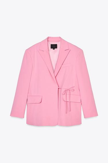 OVERSIZE BLAZER - Pink by Zara - Image 4
