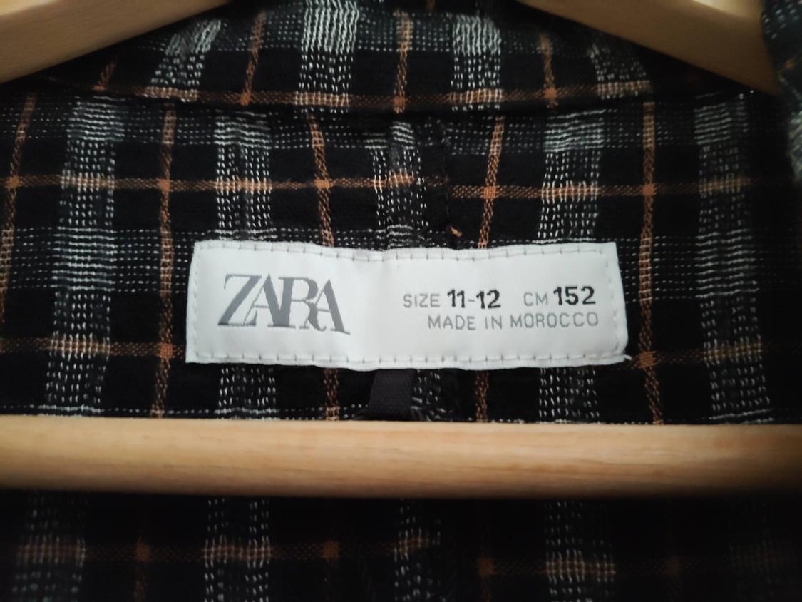 CHECK SHIRT DRESS - Image 3