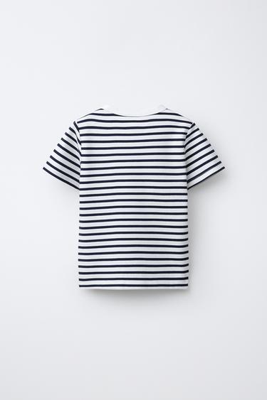 INTERLOCK STRIPED T-SHIRT - Stripes by Zara - Image 1