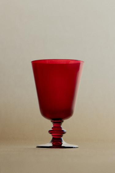 VERRE À PIED NOËL - Rouge de Zara - Image 4
