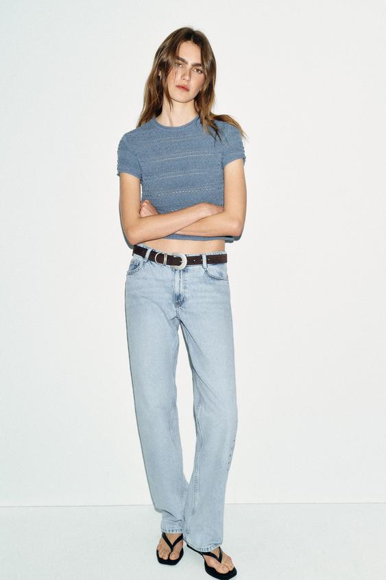 POINTELLE KNIT TOP from Zara - $39.90