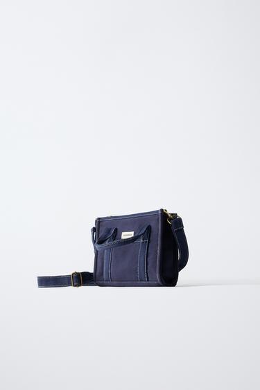 MINI SAC SHOPPER BENSIMON ® X ZARA - Bleu de Zara - Image 1
