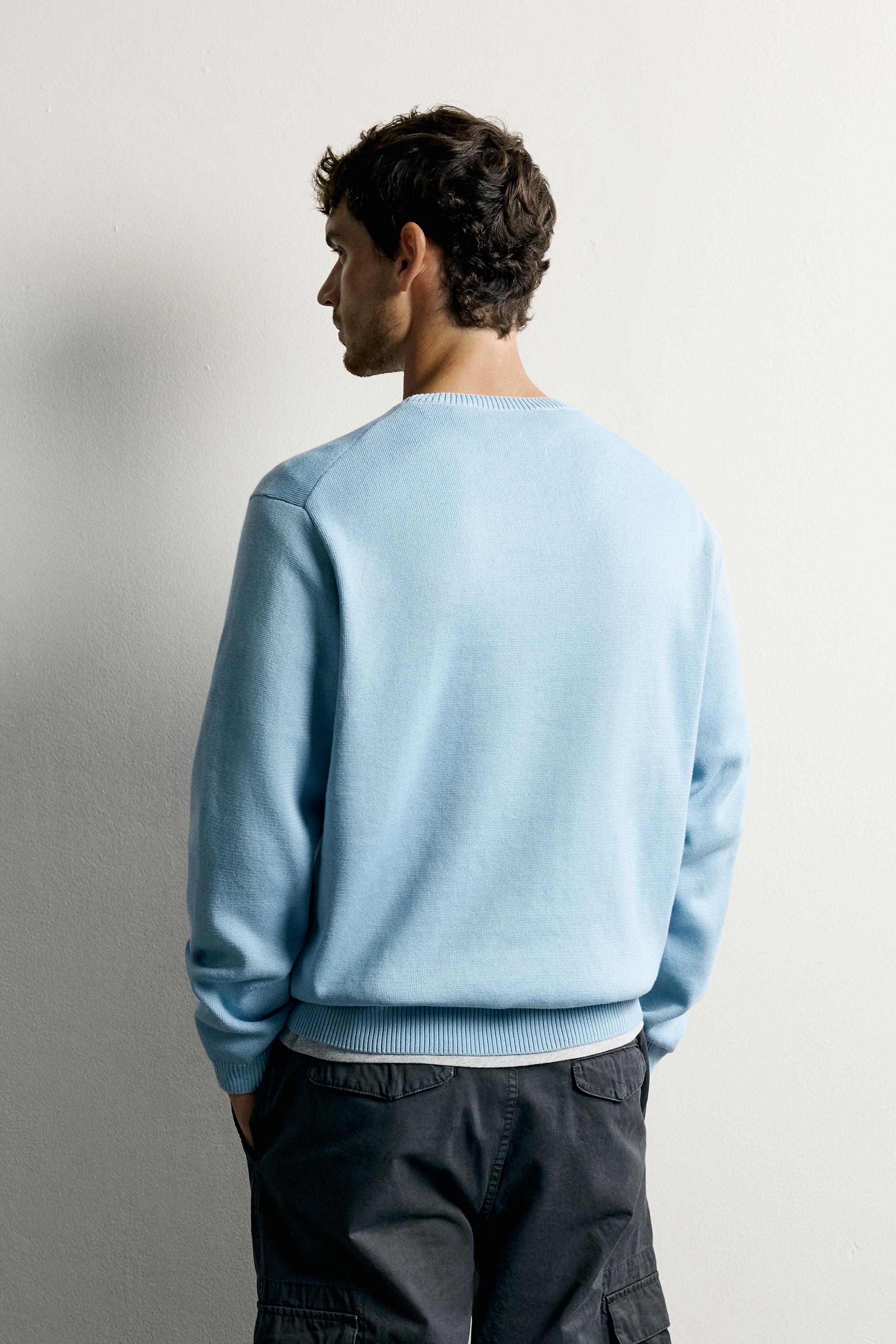 COTTON TEXTURE SWEATER