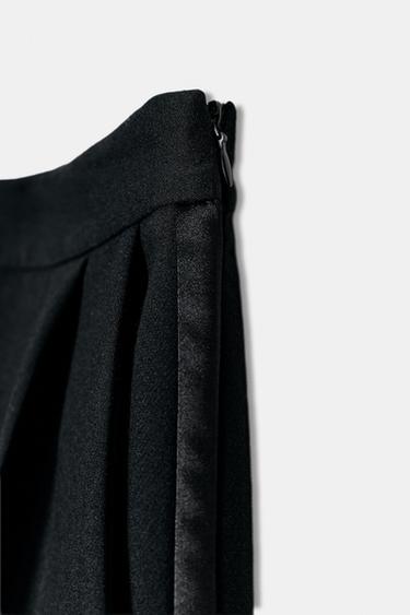 PANTALON 7/8 SMOKING - Noir de Zara - Image 6