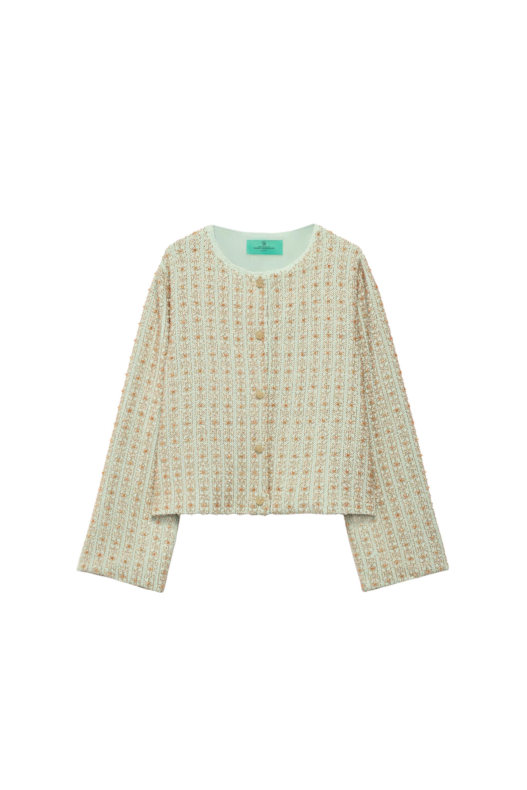 BEADED CARDIGAN MARISA BERENSON X ZARA - Multicolored | ZARA