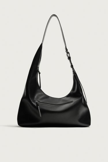 ASYMMETRIC SHOULDER BAG - Black by Zara - Image 0