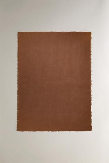 MANTA MULTIUSOS DE LINHO E ALGODÃO - 772 da Zara - Imagem 0