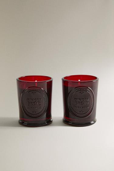 ENSEMBLE COFFRET CADEAU GINGERBREAD (LOT DE 3) - Rouge de Zara - Image 1