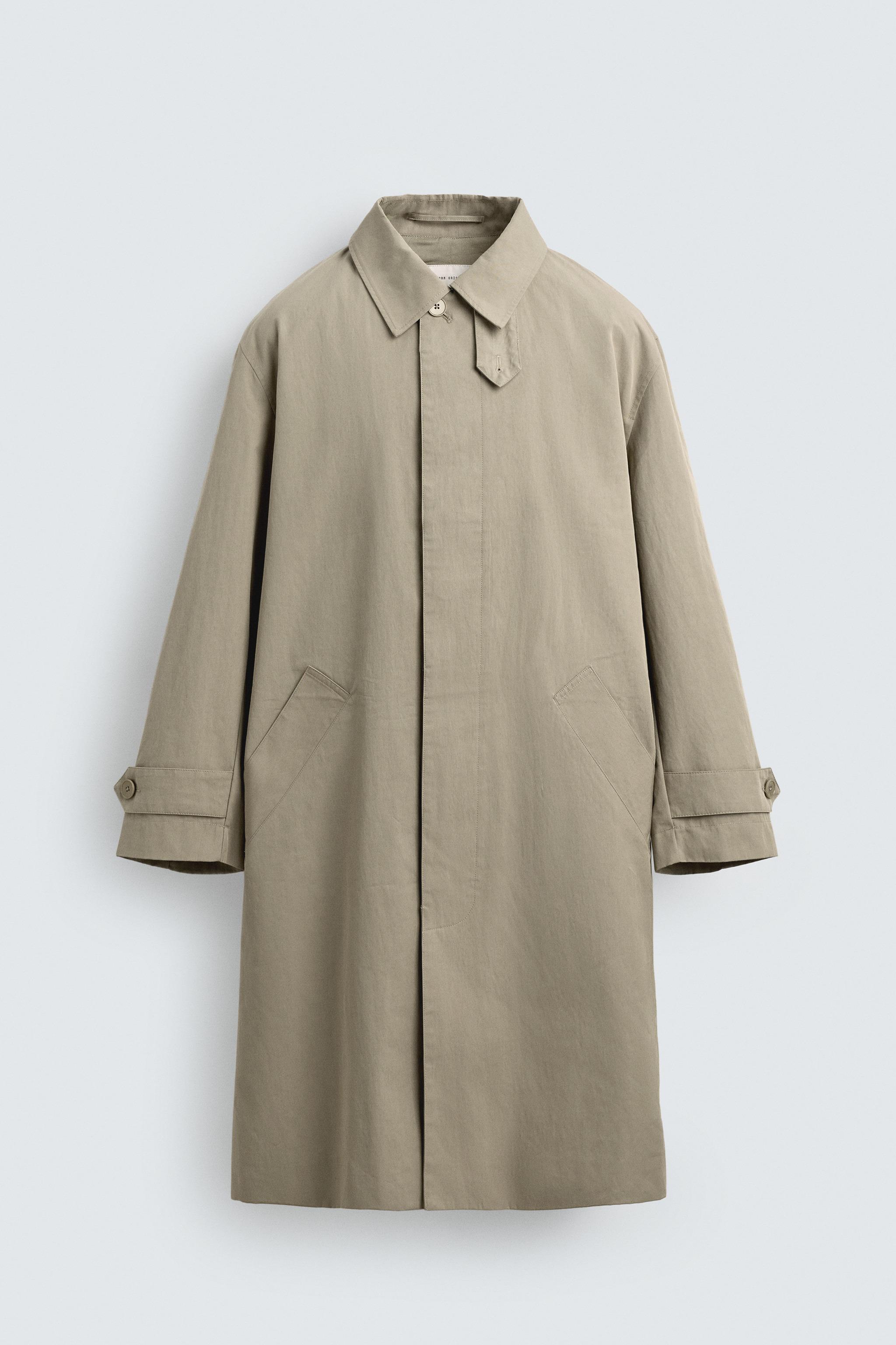 WATER-REPELLENT TRENCH COAT - Light beige | ZARA India