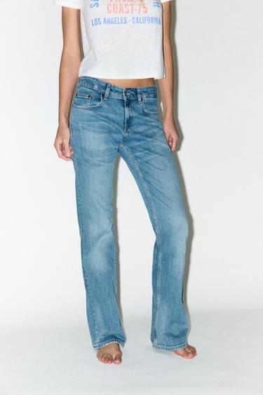 JEANS TRF BOOTCUT TIRO BAJO - Azul de Zara