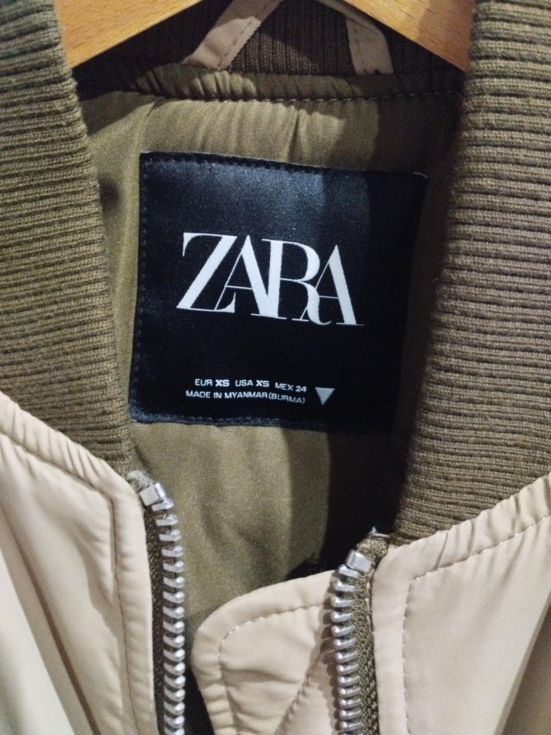 OVERSIZE NYLON BOMBER JACKET - Image 3
