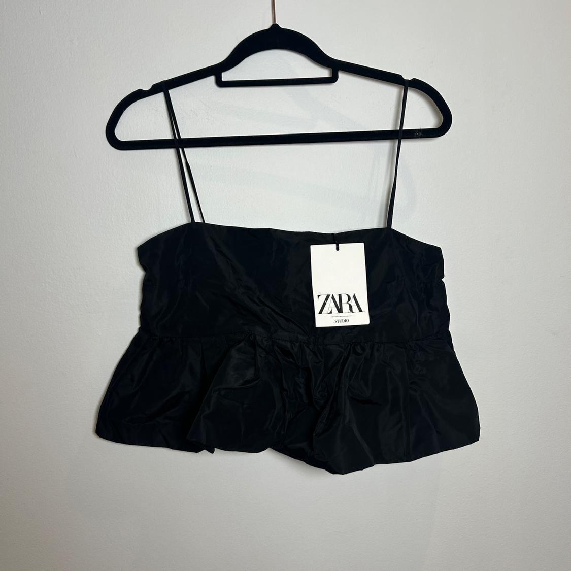VOLUMINOUS TAFFETA TOP LIMITED EDITION
