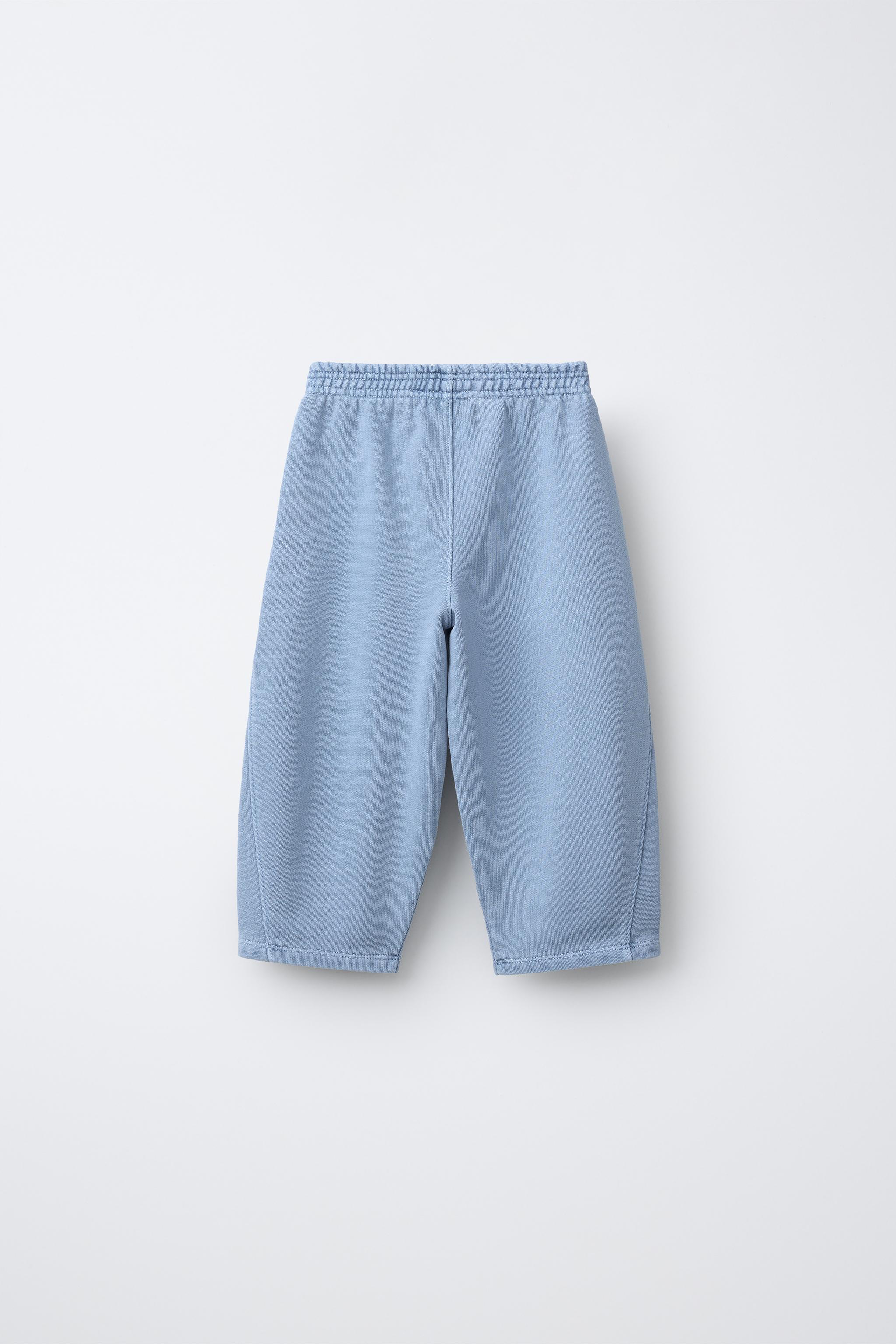 PANTALON EN MOLLETON BARREL