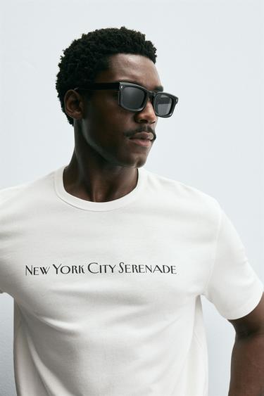 NEW YORK CITY SERENADE BY BRUCE SPRINGSTEEN T-SHIRT - White by Zara