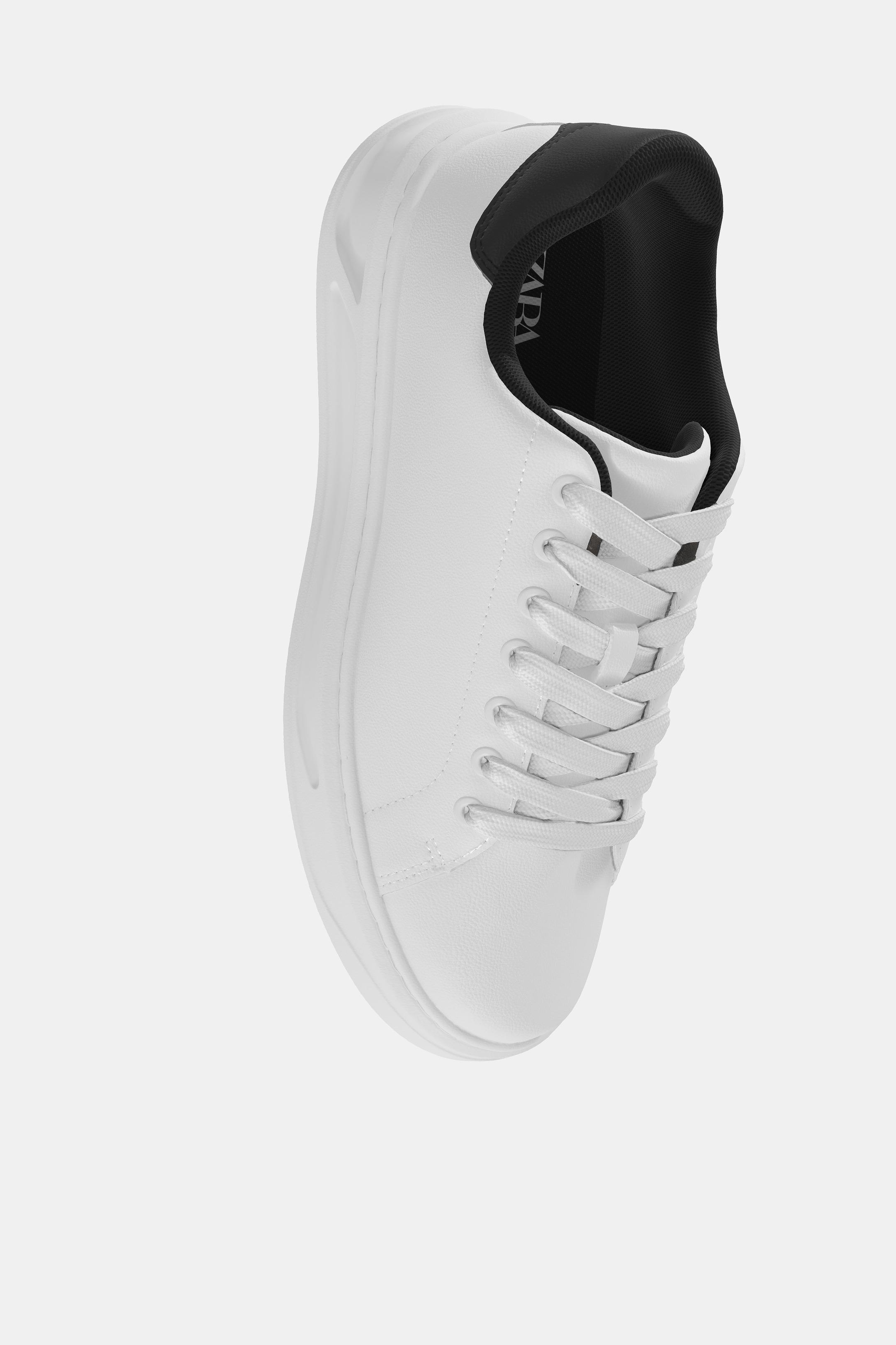 ZAPATILLA SUELA VOLUMEN - Blanco de Zara